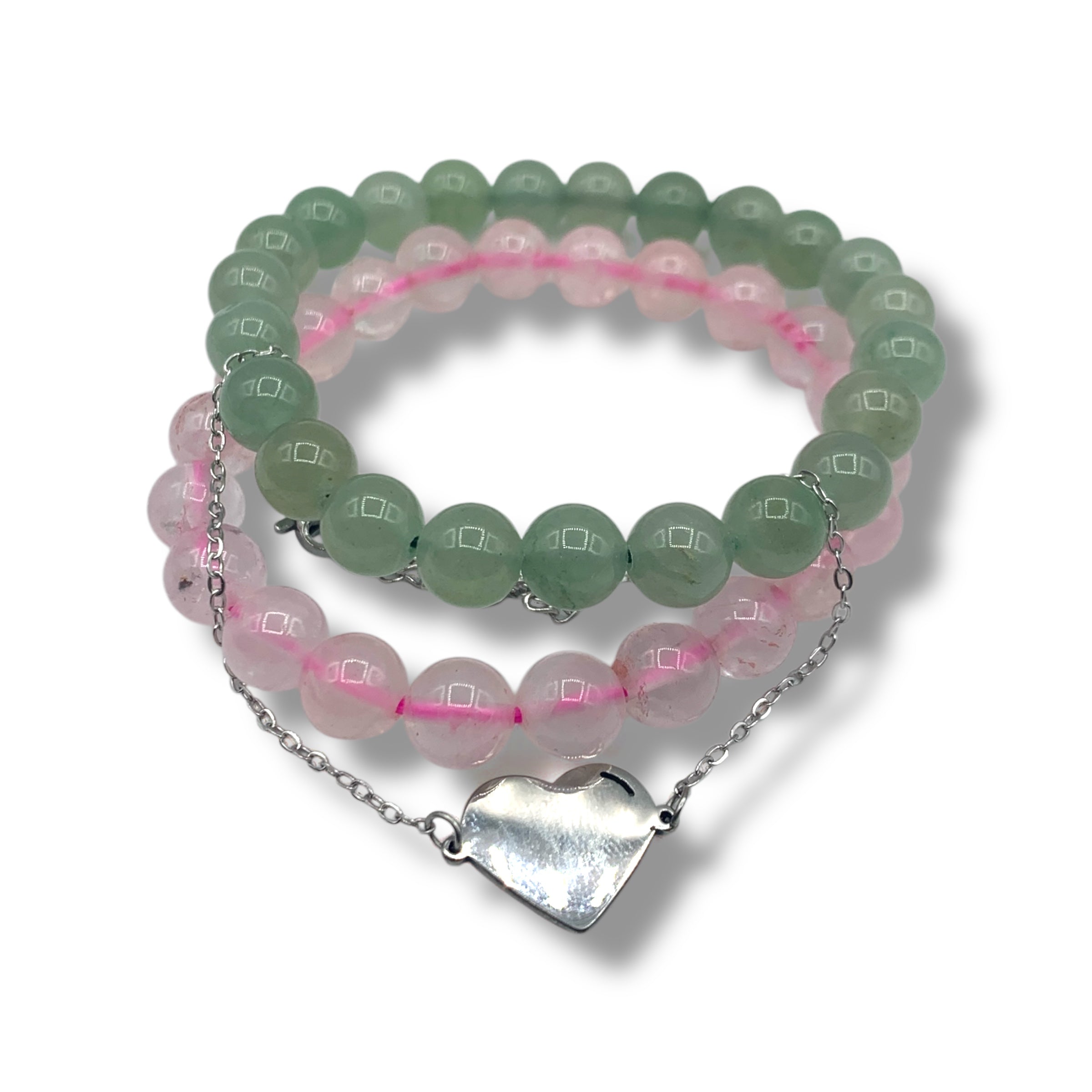 Bracelet Set - Love 8mm